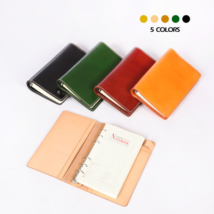 植鞣皮复古手工商务笔记本活页日记本子A6记事本真皮简约手账本,文具电教/文化用品/商务用品,手帐/日程本/计划本,淘宝优惠券,粉丝福利购,淘宝优惠卷
