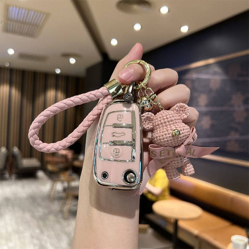 奥迪车钥匙套Q3Q5Q7适用图片