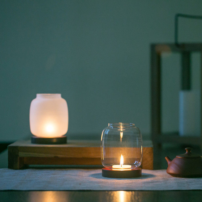 烛台玻璃烛台创意烛灯禅意烛台咖啡馆民宿酒吧烛灯茶桌装饰烛台,家居饰品,烛台,淘宝优惠券,粉丝福利购,淘宝优惠卷