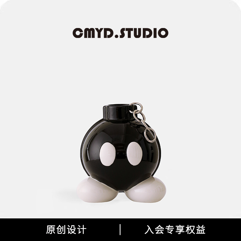 原创高颜值陶瓷BOOM花瓶