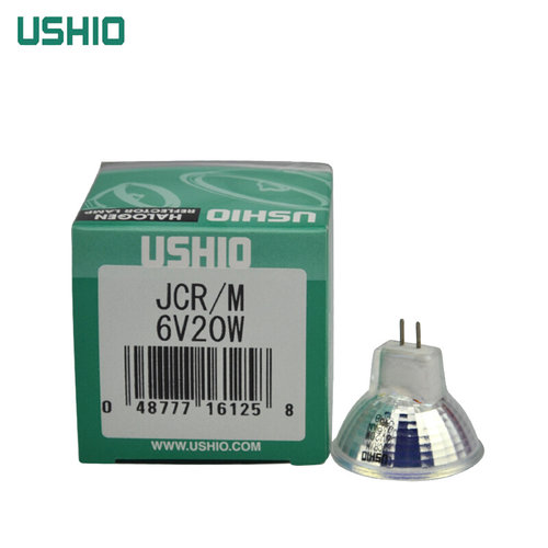 。USHIO JCR/M 6V20W显微镜/乳透DR光学仪器杯灯 卤素灯泡