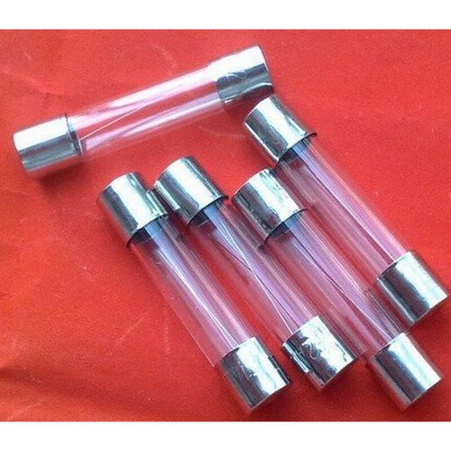 。玻璃管保险丝 熔芯熔断器0.5~20A/250V 6*30mm 6x30 100只