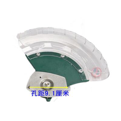 弘正欧迪92552/92552A锯铝机255D保护透明罩10寸切割机刀片防护罩