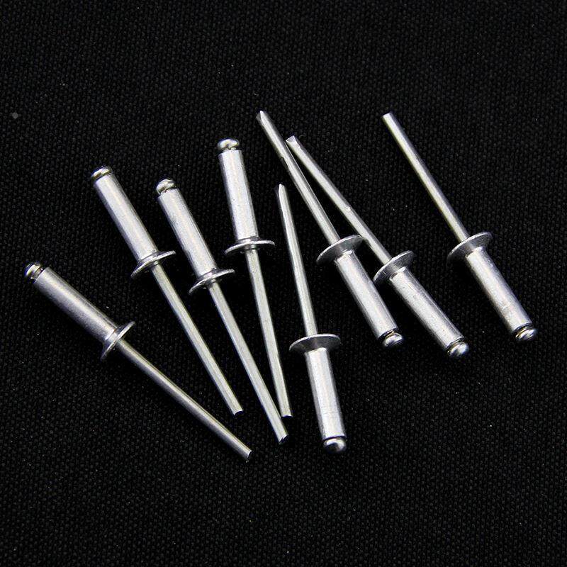 铝制沉头拉铆钉铝抽芯铆钉平头抽心柳钉散装开口形拉铆钉m3.2m4m5