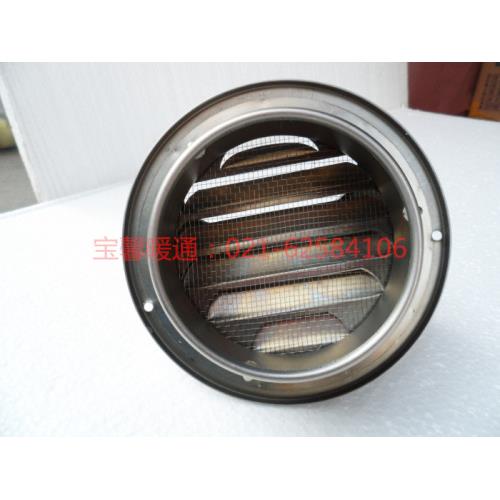 不锈钢风帽外墙出风口 室外通风口 油烟机排烟管防风罩防雨排气口