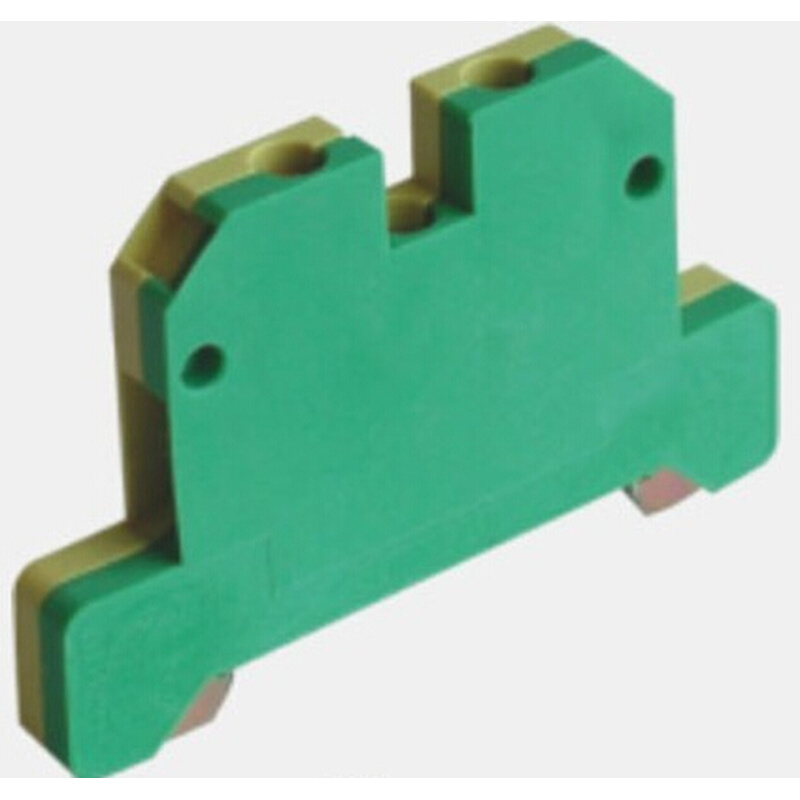 。EK-2.5/35 ，SAK系列2.5mm2黄绿接地端子