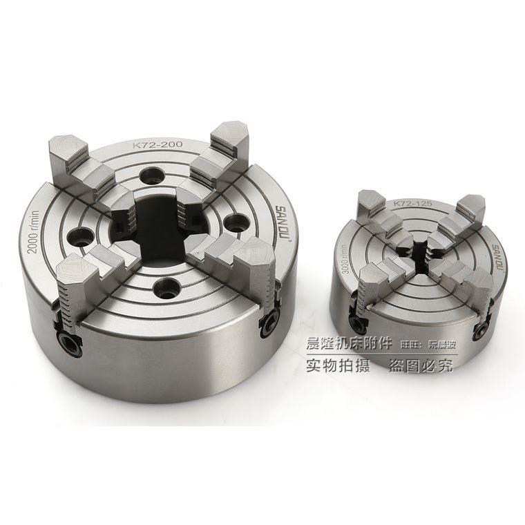 三鸥牌四爪单动卡盘K72-80/100/125/160/200/250/320/400/500四爪