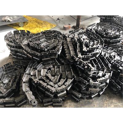 工业传动链条现货08B10A12A16A20A单排单侧双侧双孔带耳弯板链条