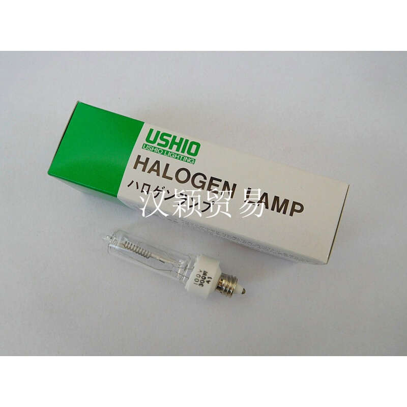 。100V300W 光学仪器灯泡 日本USHIO牛尾 JCV100V300WA1 卤素灯泡