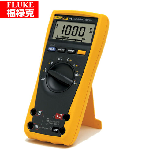 。福禄克FLUKE-175C 177C 179C真有效值全自动高精度多功能万用表
