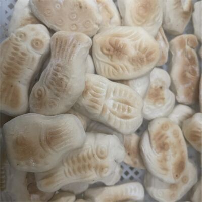 山东特产传统面食七夕巧果手工老面甜味棋子块喜饼点心早餐小零食