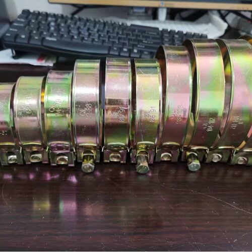 欧式铁镀锌喉箍强力卡箍欧式加厚管箍17-252mm重型管夹抱箍管卡