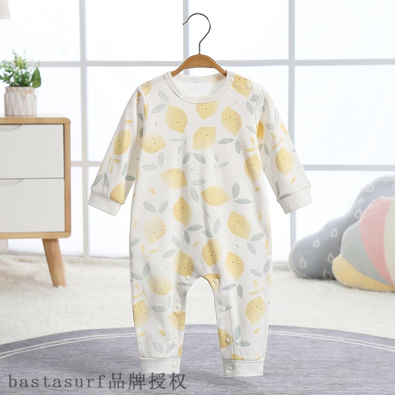 网红Baby autumn one-piece clothes climbing clothes young chi