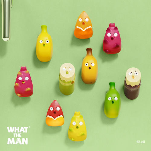 WHAT THE MAN 盒凸人二代冰箱磁贴盲盒【单盒】