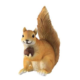花园庭院装饰摆件仿真动物小松鼠户外别墅造景树上挂件景观阳台无