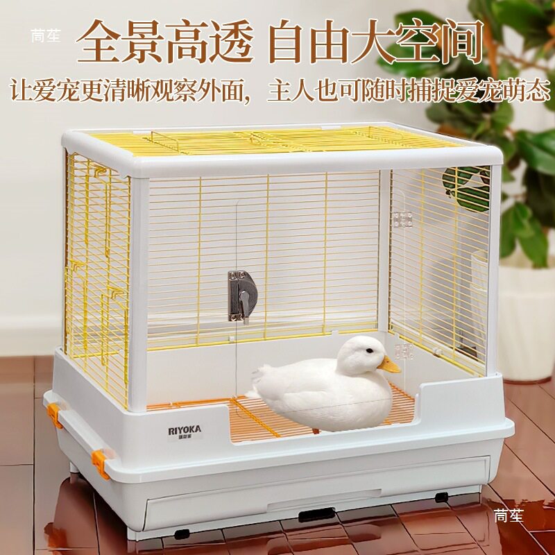 柯尔鸭笼子兔子鸭子豚鼠小鸡养殖防喷尿大笼子家用的窝育雏