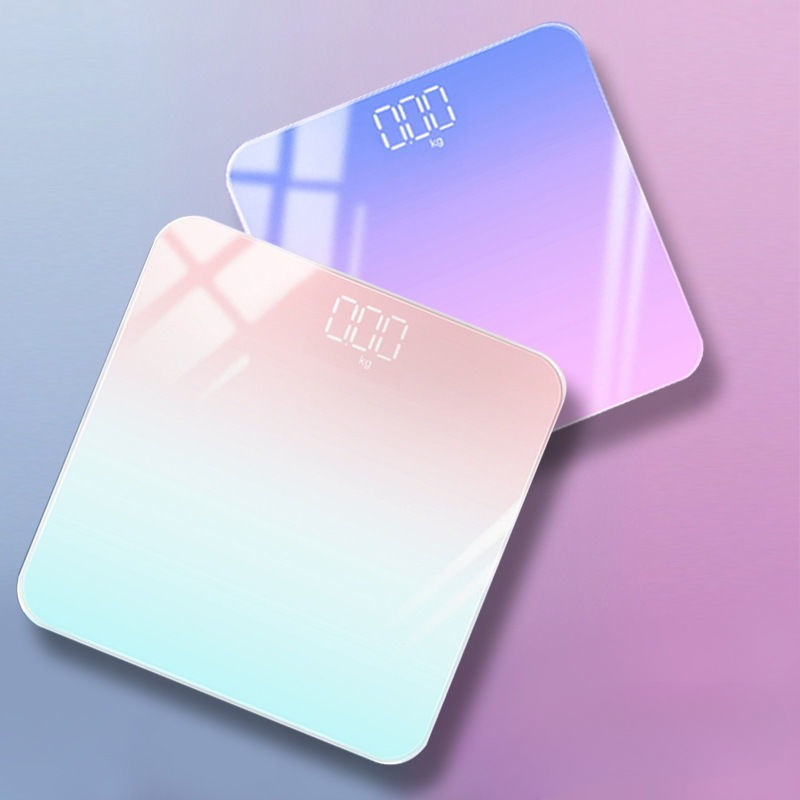 年新款电子秤人体充电高颜值健康秤万人秤称体重家用体
