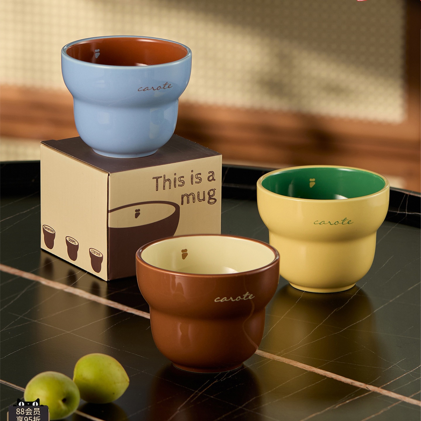 手握咖啡杯女高颜值马克杯可爱拿铁杯陶瓷杯子家用喝水杯无