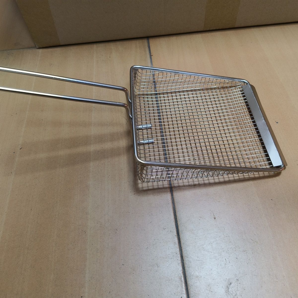 不锈钢薯条铲方形油渣铲鸡排捞渣过滤油捞渣铲子炸鸡油炸网商用