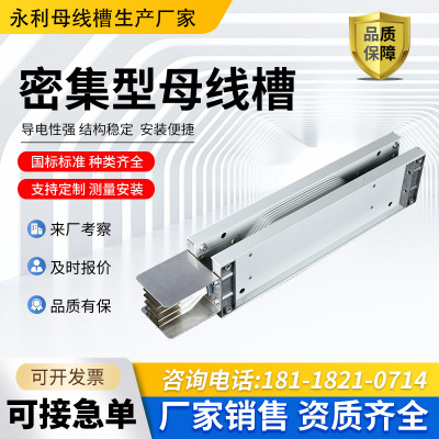 母线槽密集型母线槽封闭式插接式耐火防水浇筑式400A-6300A可定