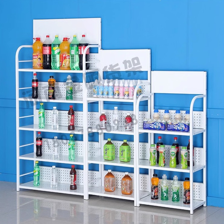 饮料架子展示架新款超市小货架便利店小卖部多层小型简易置物架