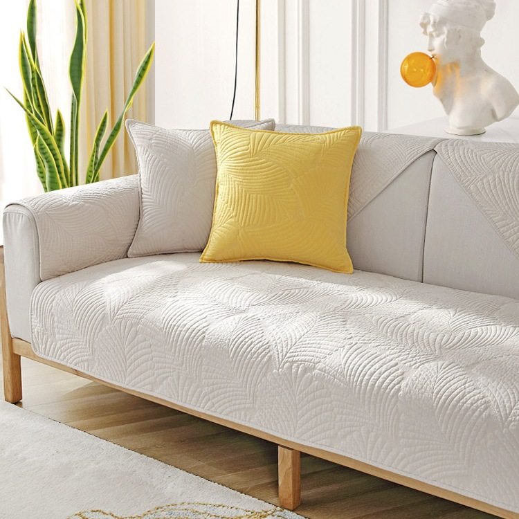 纯棉沙发垫四季通用防滑2025新款坐垫子夏季皮沙发套罩巾盖布