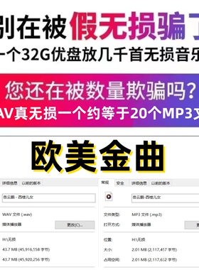 汽车载u盘歌曲2026新歌欧美热歌榜wav真无损音质车用音乐优盘抖音