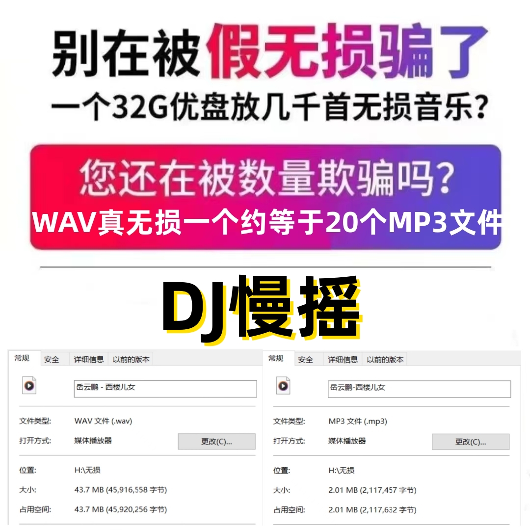 无损车载优盘wav高音质劲爆舞曲