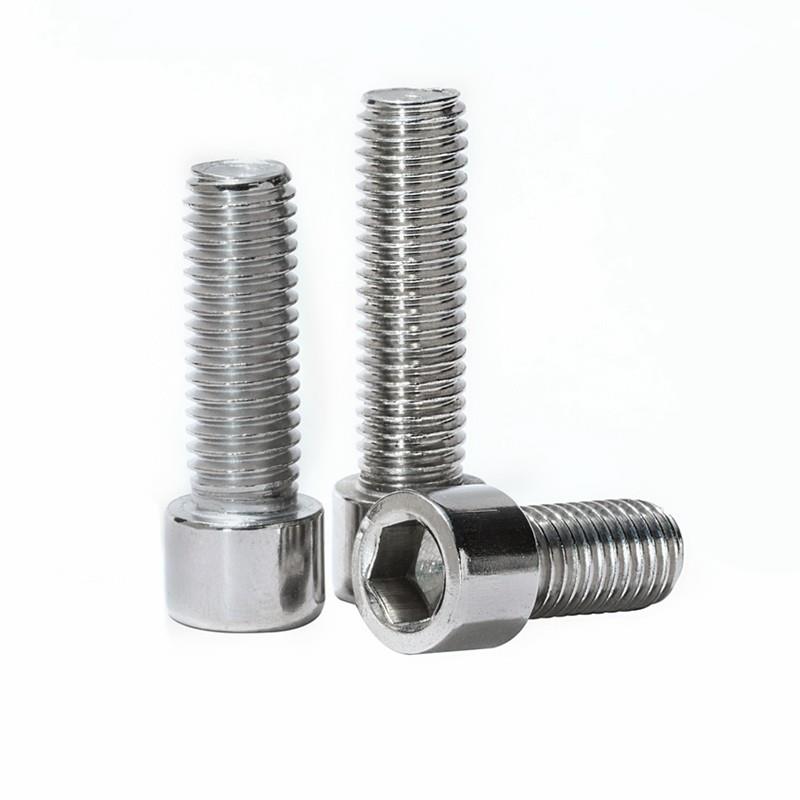 201不锈钢内六角螺丝钉圆柱头杯头螺栓M2M3M4M5M6M8M10M12M14M16