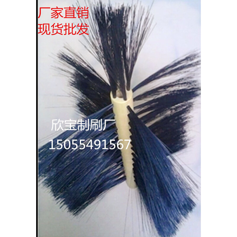 。五加仑拔盖洗桶机毛刷 BS-1型耐用尼龙丝中心刷洗桶刷毛刷辊定