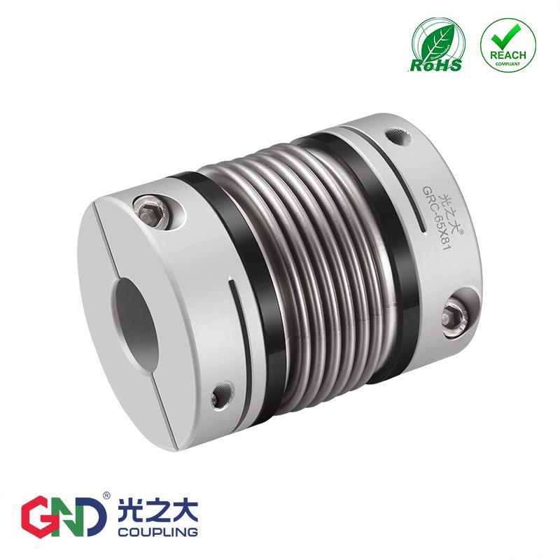 光之大GRC波纹管联轴器编码器步进电机刚性连轴器膜片弹性连接器