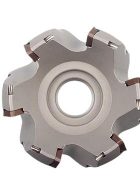 SE45度坡口铣边机SEMT13T3刀片63-80-100镜面铣刀盘KM13面铣刀盘