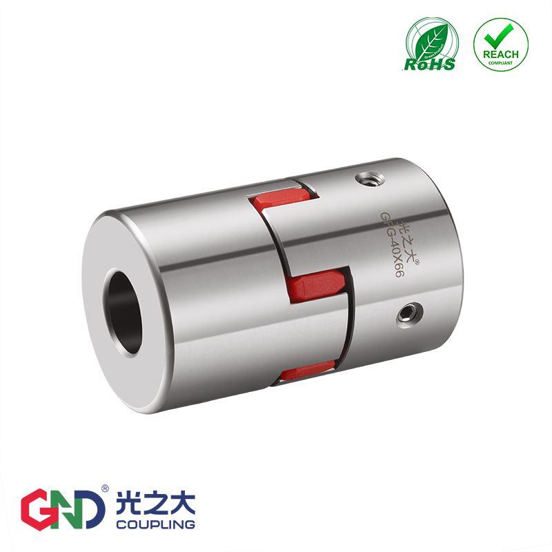 光之大GFG不锈钢梅花弹性联轴器大扭矩电机键槽刚性星型连轴器