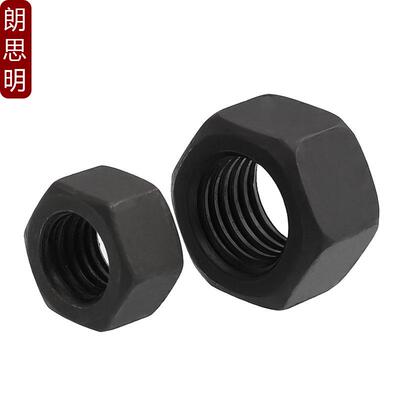 12.9级细牙螺母细扣螺丝帽M8M10M12M14M30M36M39M42-M64*1.25*2x3