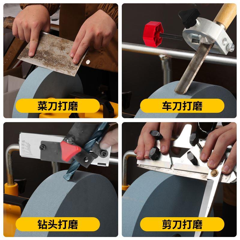 LUXTER/洛克士新款8/10寸调速磨刀机斧头抛光剪刀菜刀水磨打磨机