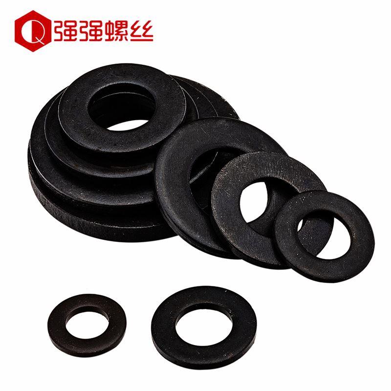 GB97发黑8级平垫发黑垫片垫圈45#合金钢材质￠3/4/5/6/8/10-￠42