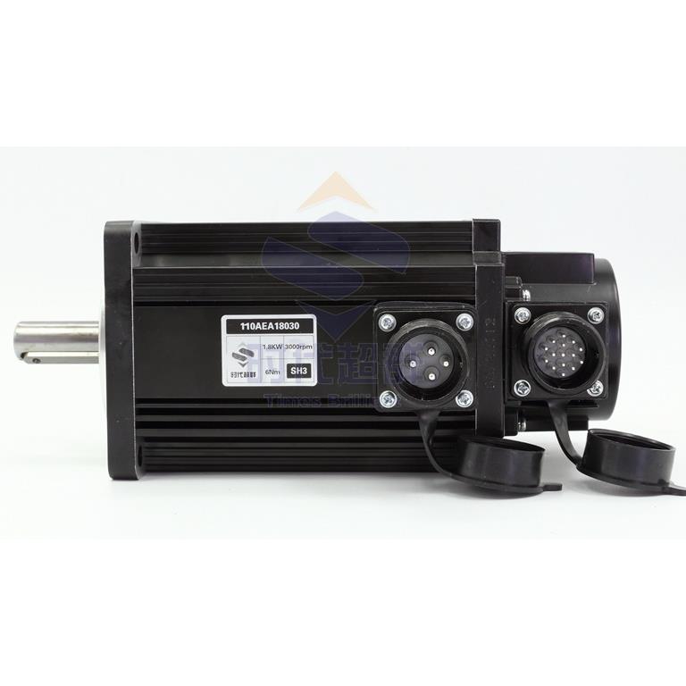 1.8KW交流伺服电机套装 6n.m 3000转 高速伺服电机110AEA18030SH3