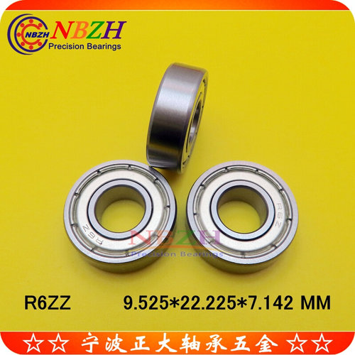 。英制轴承 R6ZZ EE3 R6-2RS R6RS DDRI1438 9.525*22.225*7.142