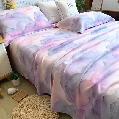 高档竹纤维凉席床单夏季凉感空调席冰丝夏凉床单可水洗榻榻米炕单