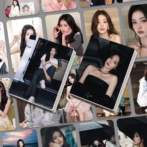 白鹿官方同款小卡梦妍自拍