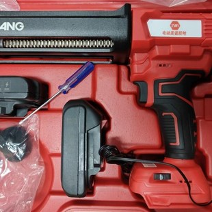 热销巧匠电动美缝胶枪双管胶枪美缝剂施工工具