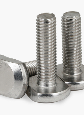 热销M5M6M8M10M12M16M20不锈钢304T型螺丝T型槽用螺栓T形压板螺丝