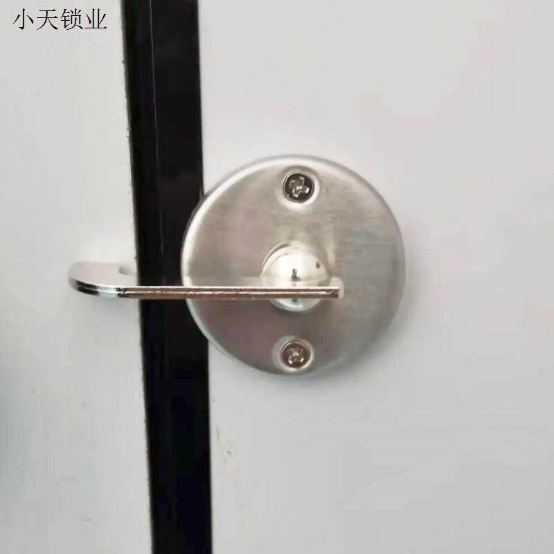 热销卫生间配件304不锈钢锁扣隔板洗手间门锁公共厕所指示锁五金