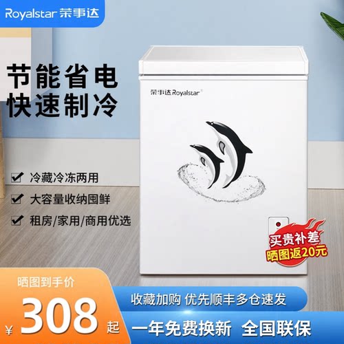 荣事达冷冻冰柜家用省电