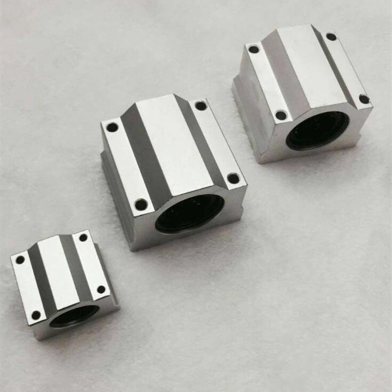 直线箱式滑块轴承SC 8 10 12 13 16 20 25 30 35 40 50 L UU加长