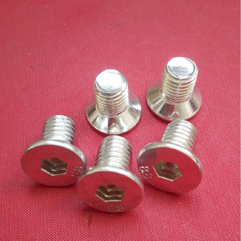 8.8级DIN7991镀锌沉头内六角螺丝平头杯头沉头M5M6*8-10-12-16-20