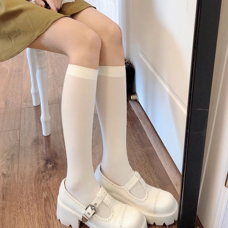 黑色高筒丝袜袜袜子女过膝大腿