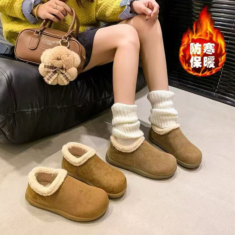 【维也娜老赵专享】LL8727新款加绒小土豆勃肯鞋