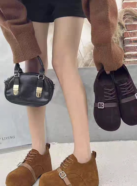 【维也娜老赵专享】AAL6-017高定韩版内增高时尚休闲鞋