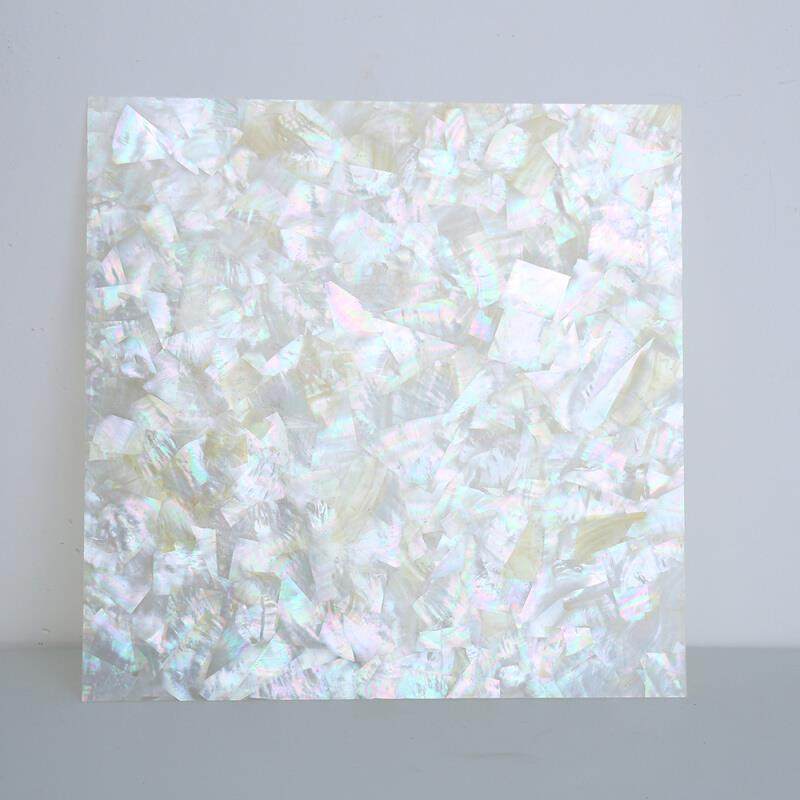 大尺寸珍珠贝壳纸黑黄白贝母定制尺寸30cmx30cm传统手工螺钿镶嵌